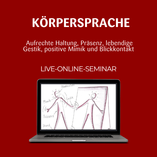 Körpersprache Live Seminar Online