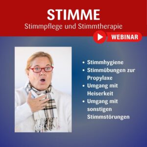 Stimmpflege Webinar